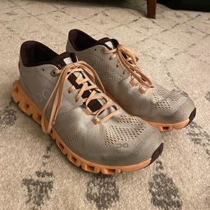 On Cloud X tennis shoes